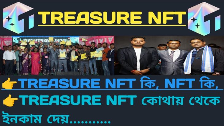 TREASURE NFT কি,  NFT কি,  TREASURE NFT কোথায় থেকে ইনকাম দেয়………..