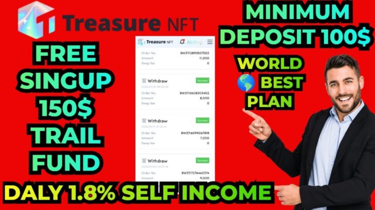 TREASURE NFT WORLD 🌎 BEST PLAN