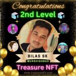 Treasure NFT 2nd Level Achiever 🎉🎉🎉🎉 #treasurenft #NFT # Treasurenft_Shorts