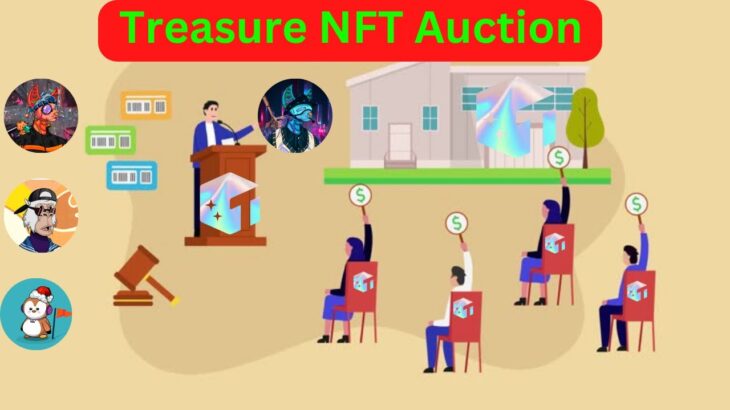 Treasure NFT Auction Launch | Bid Your Your NFT | Treasure NFT Token | NFT Mint All Details discus