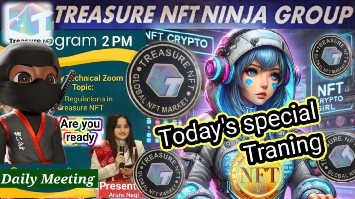 Treasure NFT Business Plan Live Training Session Daily ZOOM MEETING Iलाखों की income | Payment Proof