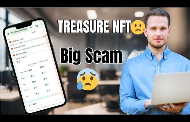 Treasure NFT Unknown Error ? || Today Scam 🚨 Treasure NFT