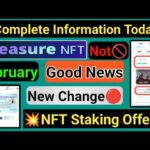 Treasure NFT Verification Update || Good News Today || #treasurenft New Changes || Staking Offer New