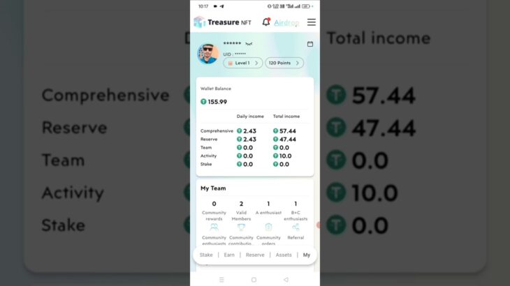 Treasure nft new income platform jabardast income Dene wala platform #trending #tresurenft 2025