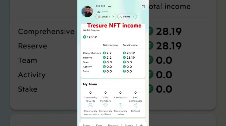 Tresure NFT income #trending #treasurenft #web3education U7BB0Q4R