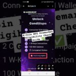 W Coin NFT Premarket Process  Eligibility Check ✅ Guide | W Coin Not Eligible Solution #wcoinairdrop