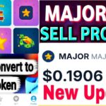 how to sell major airdrop NFT ||convert major achievements into NFT #MajorNFT