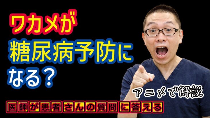 ワカメなど海藻が糖尿病や肥満予防になる?相模原