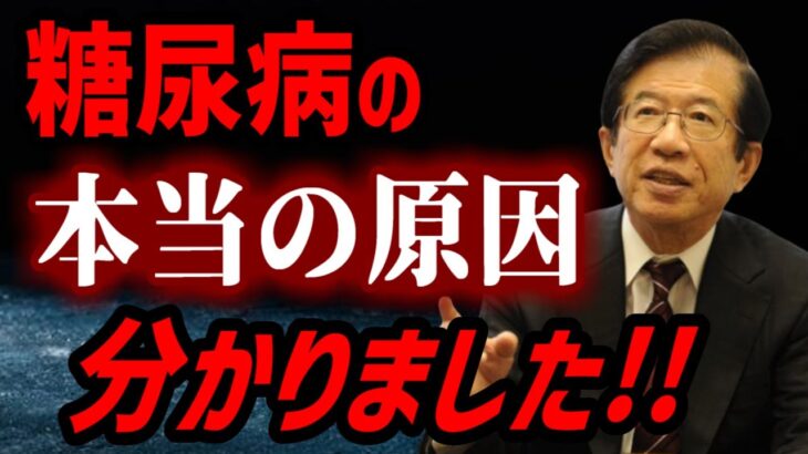 【武田邦彦】糖尿病の真の原因を突き止めた！衝撃のデータを手に入れたので心してご覧ください…