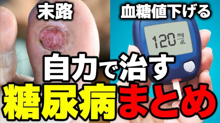 【糖尿病】要注意な初期症状から自力で治す方法、無理のない食事と運動について徹底解説まとめ！