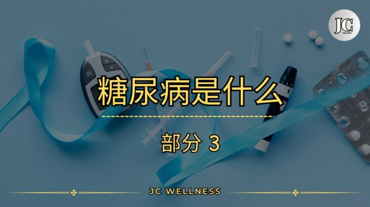 糖尿病是什么丨了解糖尿病类型丨1型糖尿病丨2型糖尿病丨胰岛素缺乏丨葡萄糖丨JC WELLNESS