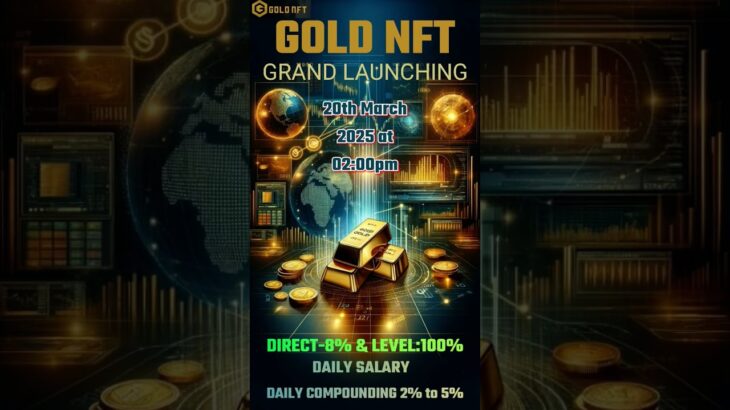 Gold Nft #cryptocurrency #treasure #treasurenft #Future #nft