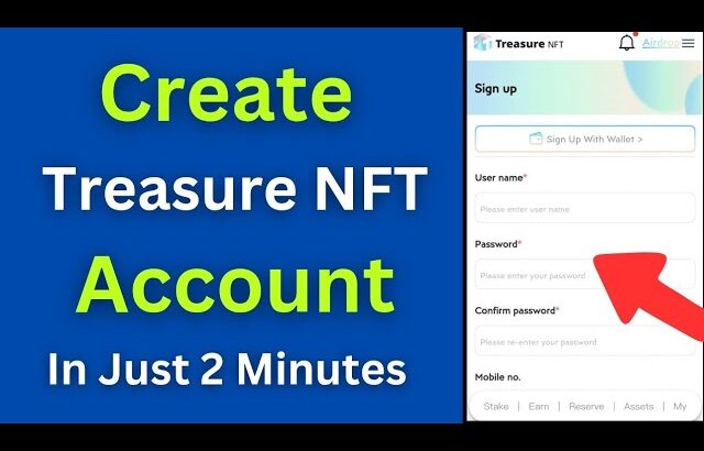 How To Create Treasure NFT Account | Complete Sign Up Guide in Hindi