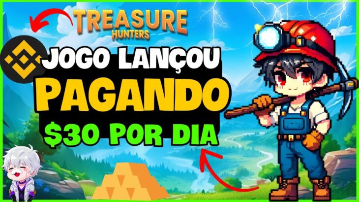 🔥LANÇOU JOGO NFT PAGANDO MUITO ! Como GANHAR no TREASURE HUNTERS – FREE TO PLAY