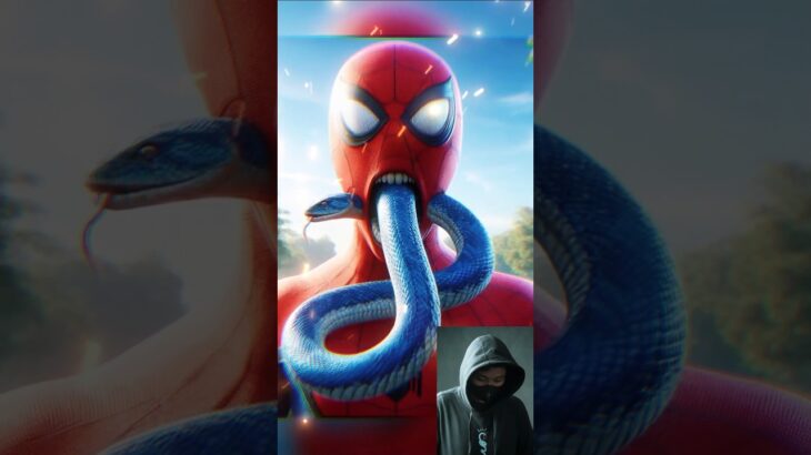 Spider-man #AI Generation #NFT Art #NFT #AI Animation #VR Art #Angry Rope #spiderman