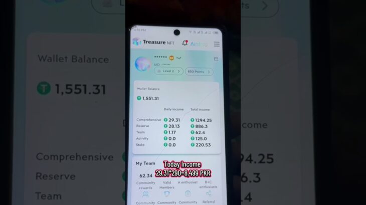 Treasure NFT ♥️🥰 | Online Earning Platform | Treasure NFT Complete Details #howtoearnonline