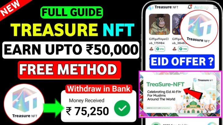 Treasure Nft Eid Offer | Treasure Nft Real Or Fake| Treasure NFT Kya hai | Treasure Nft Full Details