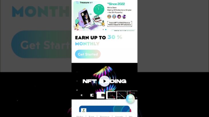 UP to 30% return monthly||NFT Bank||😱|#trending #video #NFT