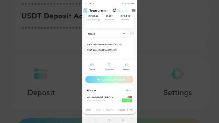 treasure Nft real platform trading in /the brand my first withdrawal