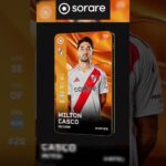 Carta de MILTON CASCO de @sorare #nft #futbol #riverplate