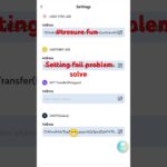 Setting fail problem solve tresure nft #music #tresurenftreview #facts