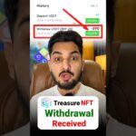 Treasure NFT Withdrawal Process ‼️😳 #shorts