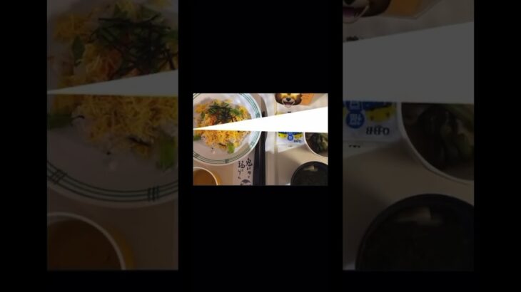 緩徐進行1型糖尿病になりました。入院2目の食事と血糖値の推移です。