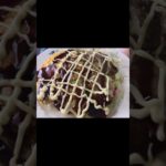 【1型糖尿病】ライスペーパーでお好み焼き　#shorts