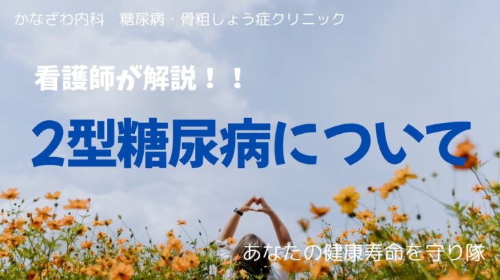 2型糖尿病について！看護師が解説！！新シリーズ開始、【出雲市糖尿病・骨粗鬆症・甲状腺・内科クリニック】