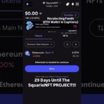 29 Days Until The SquarieNFT PROJECT #nft #crypto #viralshorts #popular #challenge