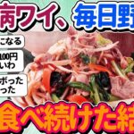 【2ch面白いスレ】糖尿病ワイ、野菜を毎日1kg食べ続けた結果がこちらｗｗ