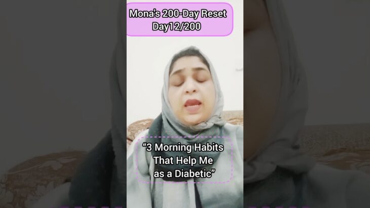 “3 Morning Habits That Help Me as a Diabetic”