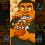 糖尿病が嫌なら食べてはいけない食べ物5選　#健康 #雑学 #糖尿病