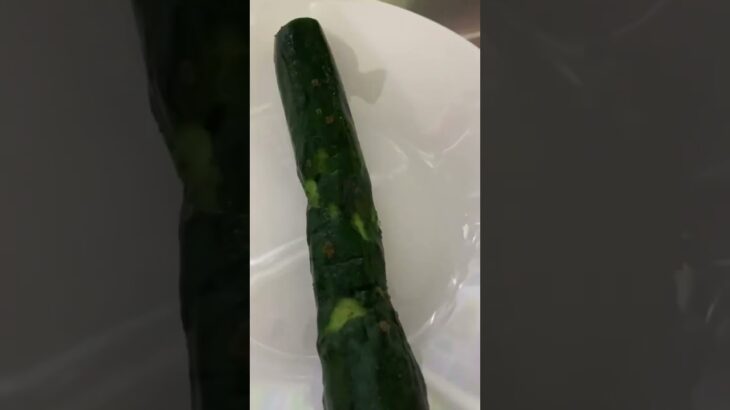 寝る前お腹すいてきゅうりの漬物食べた827日目食事記録 #糖尿病