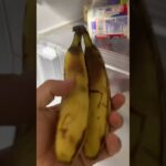 ちょっと黒くなったバナナ食べた828日目 #糖尿病