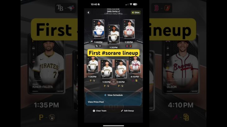 Adding Sorare to my daily collection Any tips or suggestions? #nft #mlb #digital #sorare