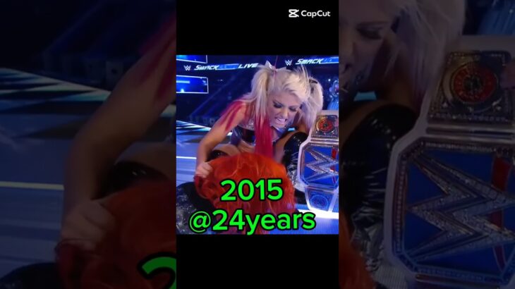 Alexa Bliss”; Transfo®mation”Through The Years#wwe#wrestling#nft#nxt#shorts #youtube#alexa#wweraw