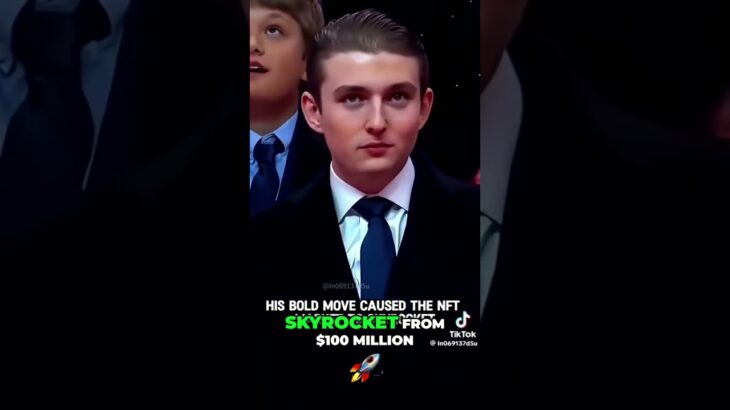 Barron Trump: Billion-Dollar Baby’s NFT Empire & Charity!