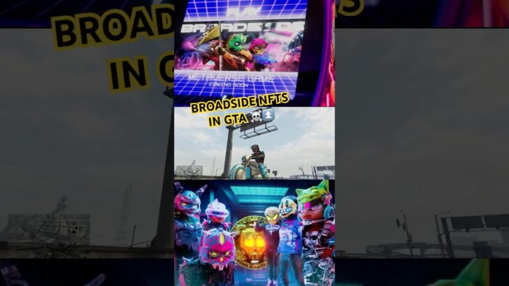Broadside NFTs in GTA V #broadside #nft #metaverse #gta #web3gaming #fyp