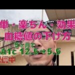 HbA1c 12.5→5.5　(糖尿病、5ヶ月間で)　    4ヶ月で −23kg！！　 さらに寛解に向かっています！！！ 　(ウォーキング、ダイエットダンス)　　糖尿病運動、食事療法