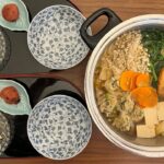 【糖尿病の食事】大葉たっぷりの鶏団子と春雨の鍋。病院選びは難しい、医者選びも難しい 糖尿病患者が血糖値改善の食事・レシピ・献立・作り方を紹介。HbA1cの数値を良くしたい。