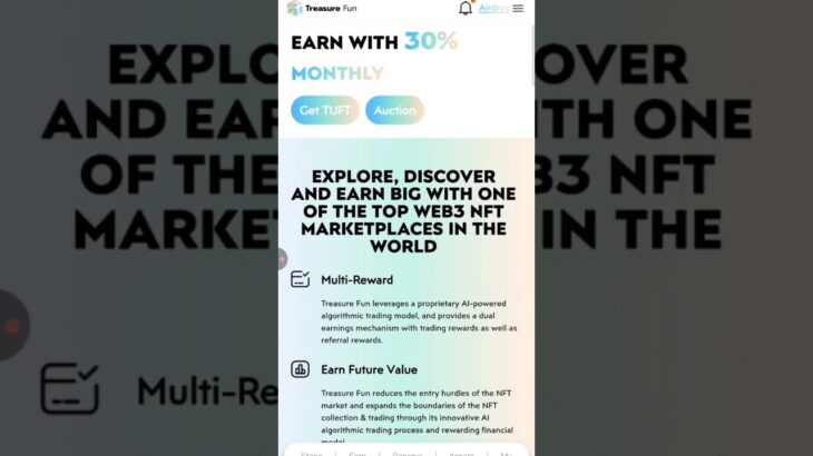 How to Claim Airdrop in TresureFUN. #shorts #nft #treasurefun