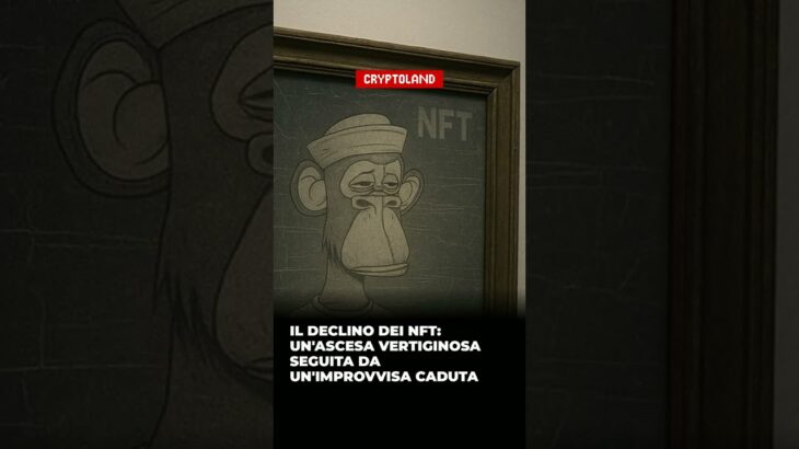 Il Declino dei NFT: Un’Ascesa Vertiginosa Seguita da Un’Improvvisa Caduta