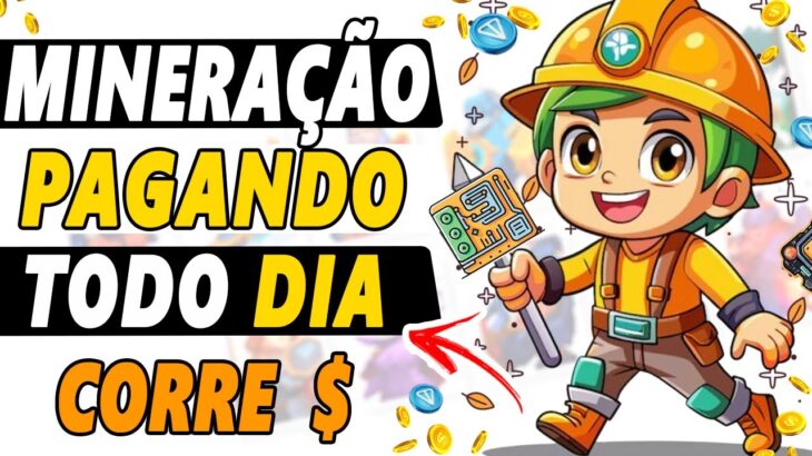 JOGO MINERAÇÃO JÁ PAGA TODO DIA! Como JOGAR e GANHAR no TON HASHERS