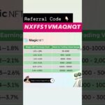 MAGIC NFT INVITE CODE | magic nft referral code #shorts #magicnft #referralcode #nftupdate #invite
