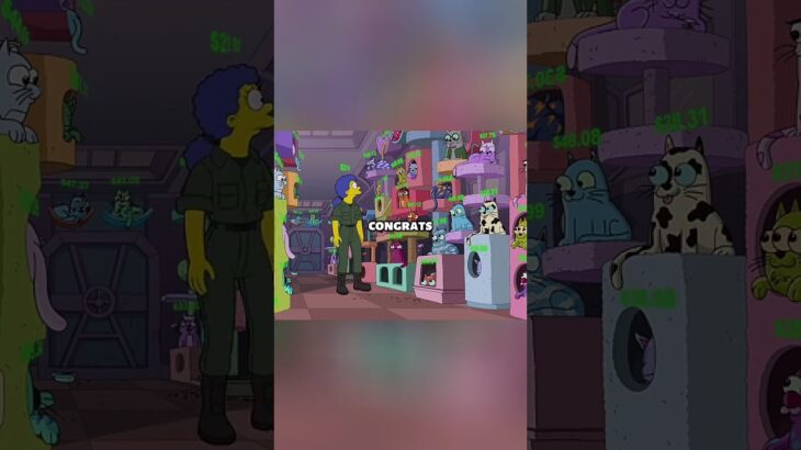 Marge goes to the block train #shorts #shortsfeed #thesimpsons #simpsons #margesimpson #nft #value