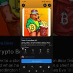 NFT Token Crypto Bear #12.