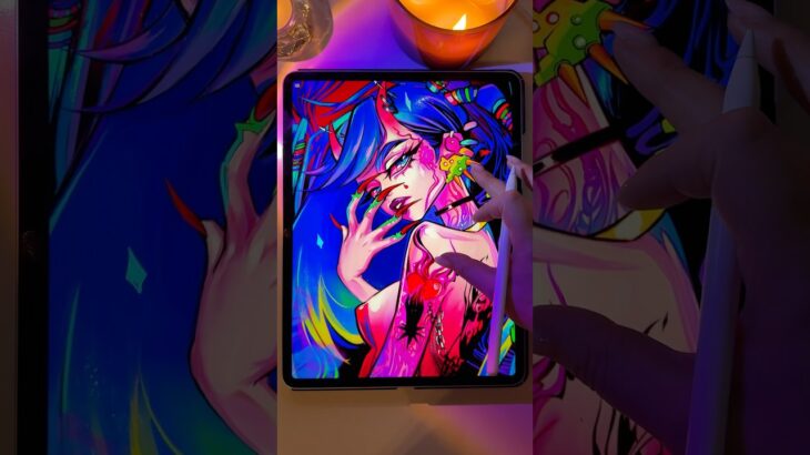 New NFT art❤️‍🔥 #digitalart #artprocess #digitalartist