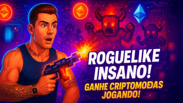 Novo Jogo NFT Grátis Viciante estilo RogueLike e TÁ PAGANDO pra Jogar!