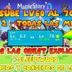 😎PARTE 2/2 | GUIA LV60-70 | SLEEPYWOOD| MAPLESTORY UNIVERSE NFT 2025